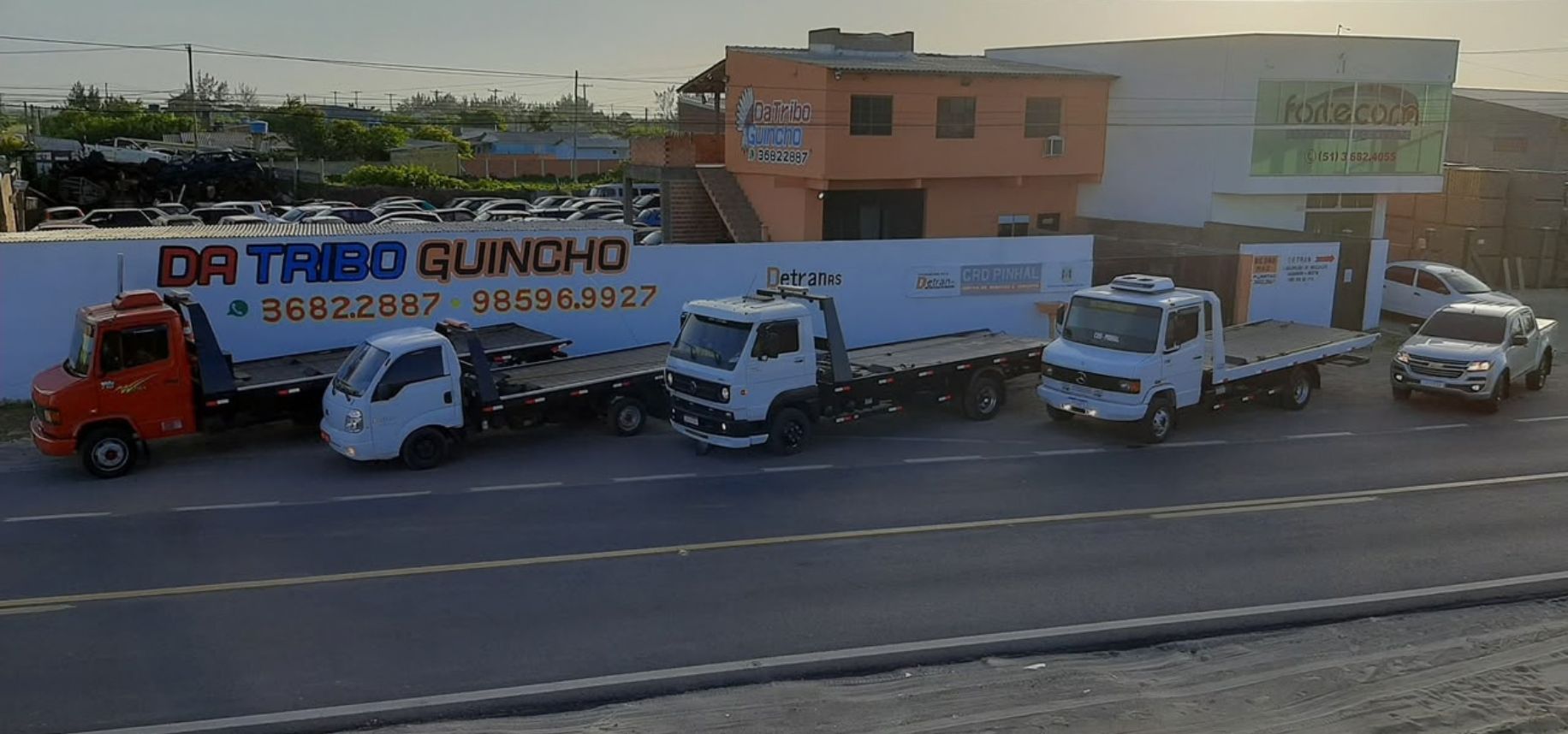 Base Operacional Da Tribo Guinchos na RS-040
